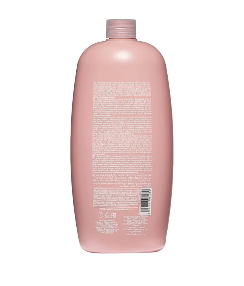 ALFAPARF MILANO SEMI DI LINO Nutritive Low Shampoo Moisture Dry Hair 1000ml