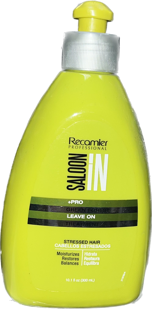 RECAMIER PROFESSIONAL SALON IN GREEN FOREST LEAVE ON TREATMENT +PRO STRESSED HAIR 300ml